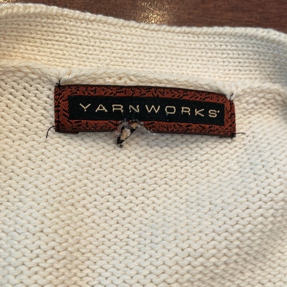 Yarnworks Cream Coloured Knit Sweater - Picture 5 of 7